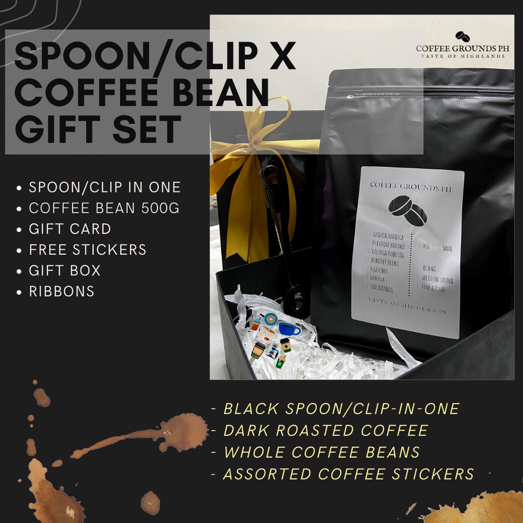 Coffee Grounds PH Coffee Beans 500g Gift Set Christmas Premium Gift