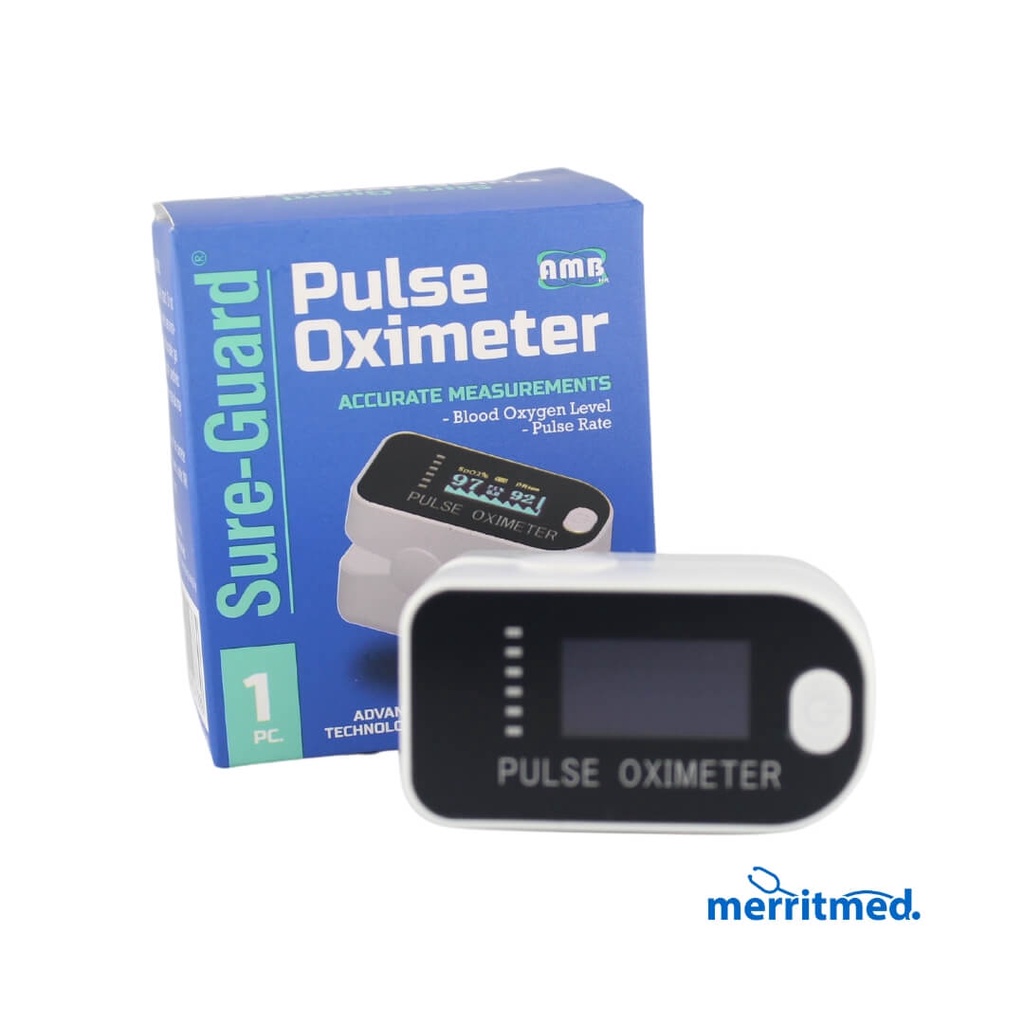 Sure-Guard Fingertip Pulse Oximeter (Adult) | Shopee Philippines