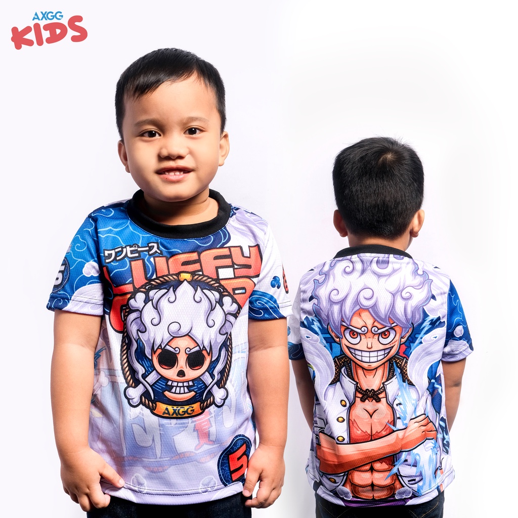 AXGG Kids 'One Piece Monkey D. Luffy Gear 5 ' Anime Unisex Shirt