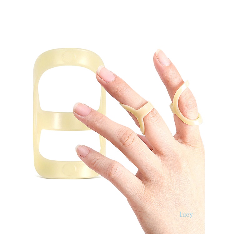 Lucyshiu Finger Splint Fixed Ring Adjustable Broken Finger Joint