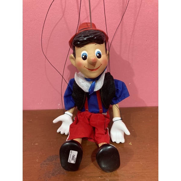 Handmade Wooden Pinocchio Marionette Puppet Pinocchio Puppet Costume ...