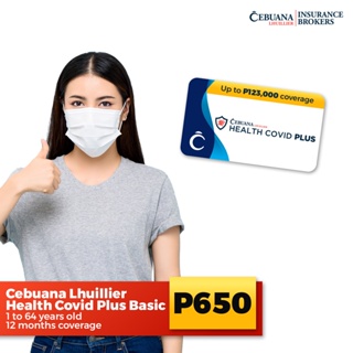 Cebuana Lhuillier Health Insurance Covid Plus Basic + Dengue + Personal Accident | 1-64 years old