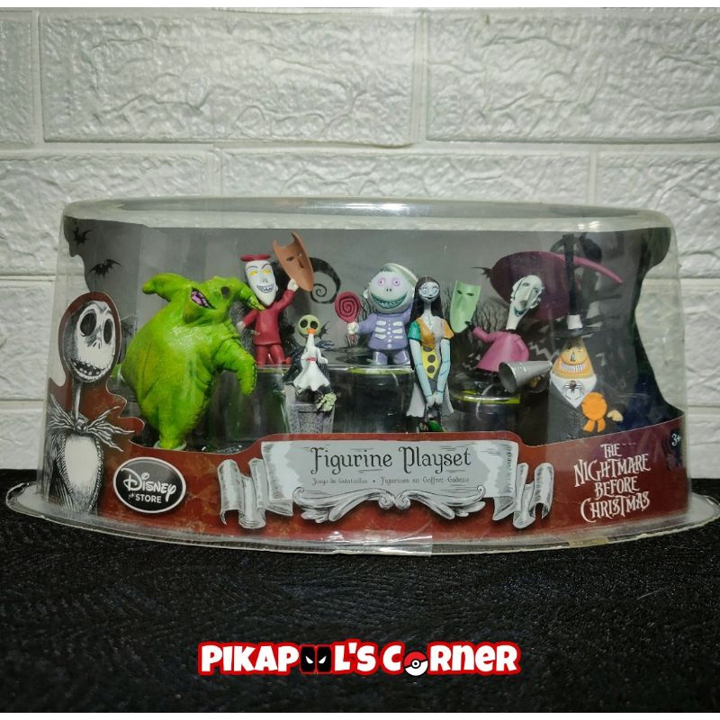 Disney The Nightmare Before Christmas Figurine Play Set Shopee