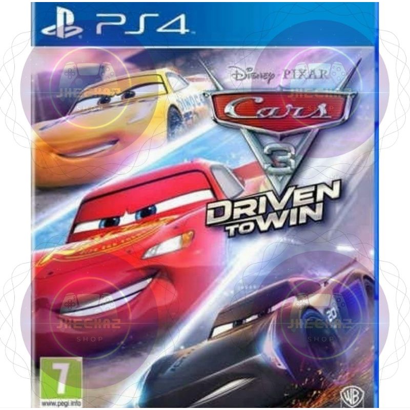 PS4 CD ORIG CARS 3 DRIVEN TO WIN (use) | Shopee Philippines