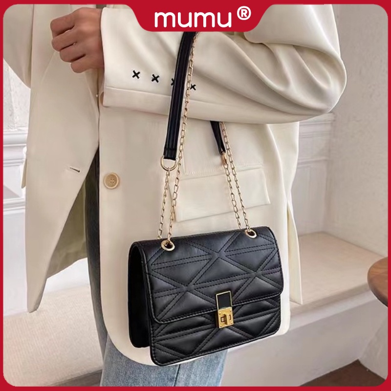 Mumu #2043 New Trend One-Shoulder Cross-Body Bag Fashion Korean Women's ...