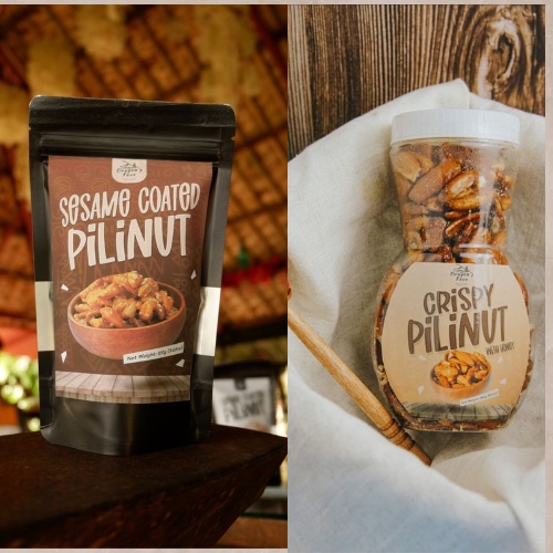 Pili Nuts Sugar Coated, Sesame Coated and Crispy with Honey Pili Nuts 100G and 250G Shopee