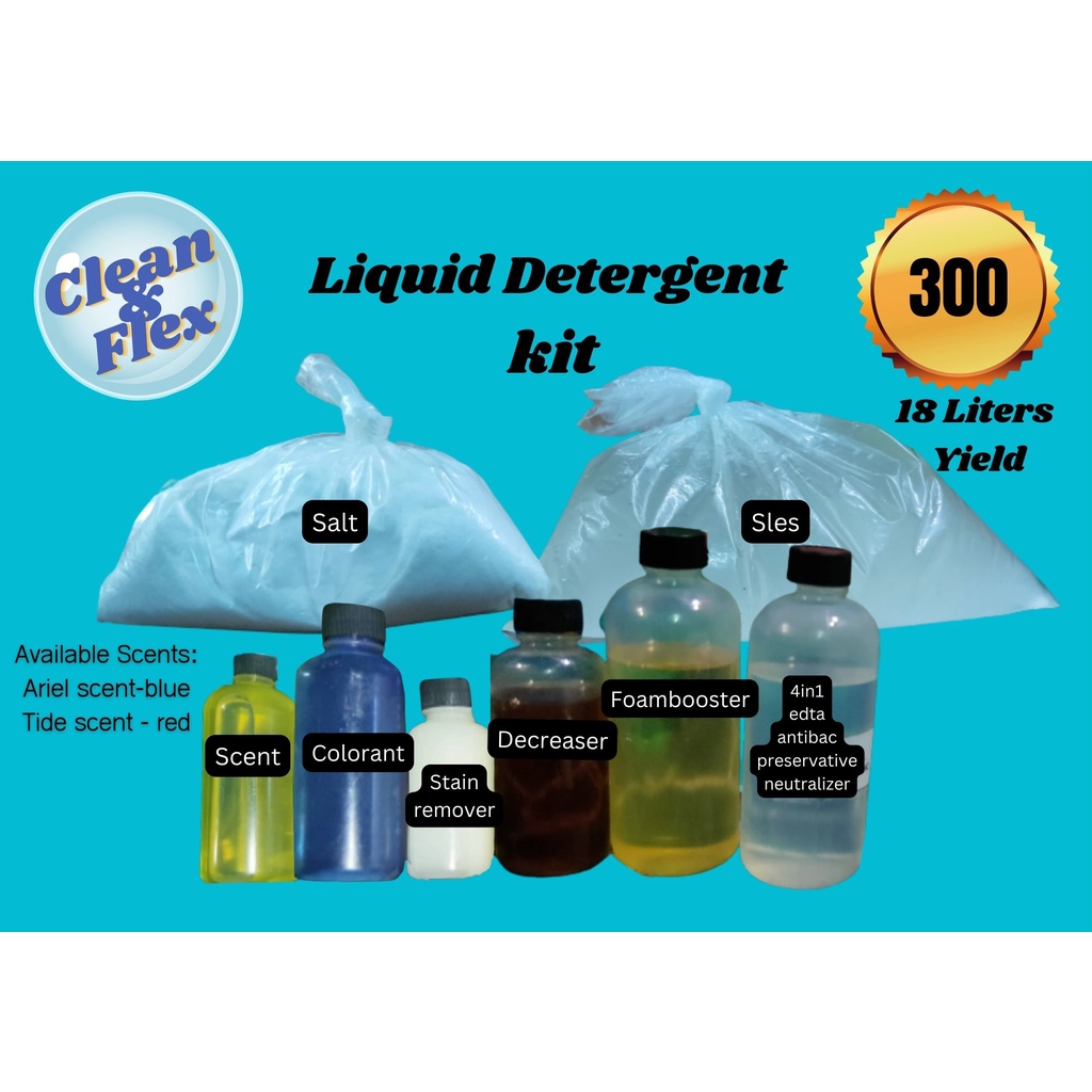 Clean&Flex Liquid Detergent Kit Shopee Philippines