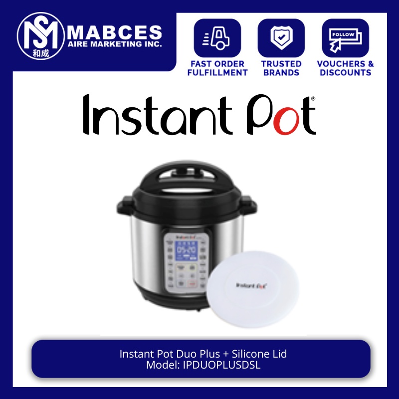 Instant Pot Duo Plus + Silicone Lid IPDUOPLUSDSL Shopee Philippines