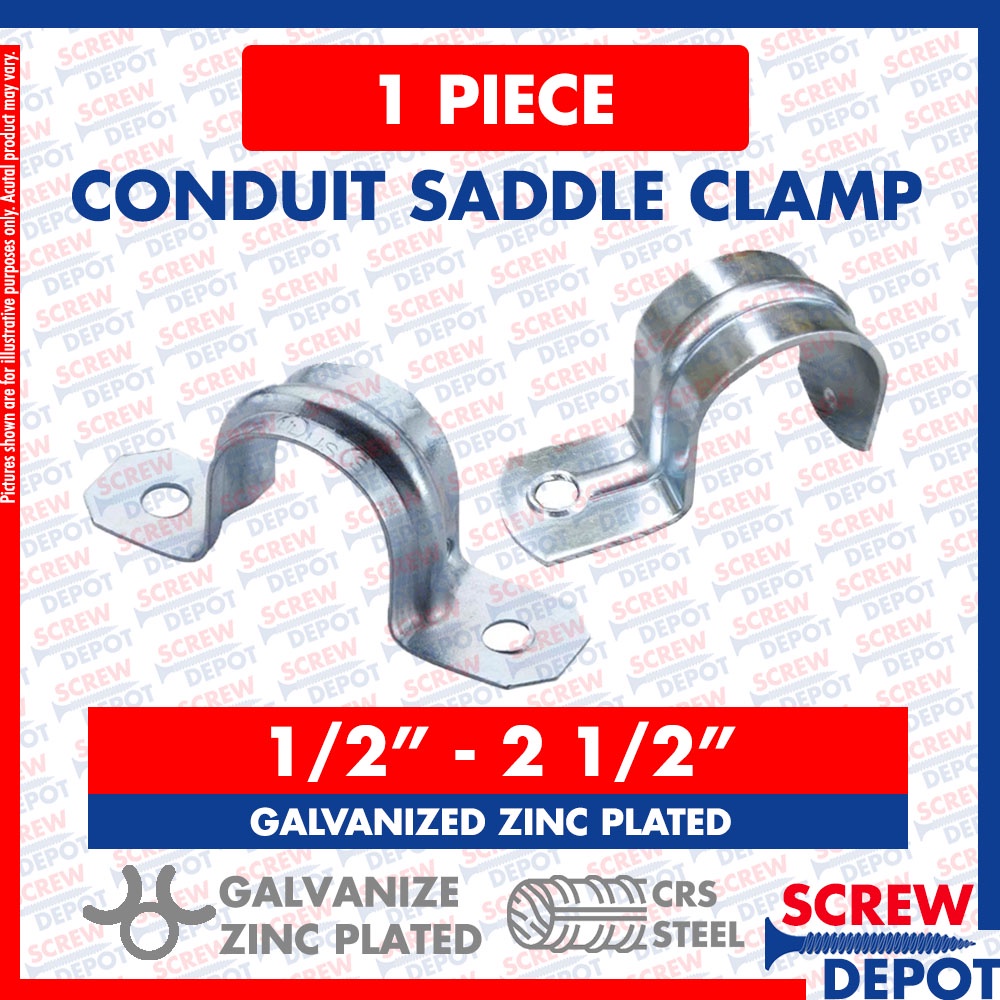 HD CONDUIT METAL CLAMP HOOK 1/2