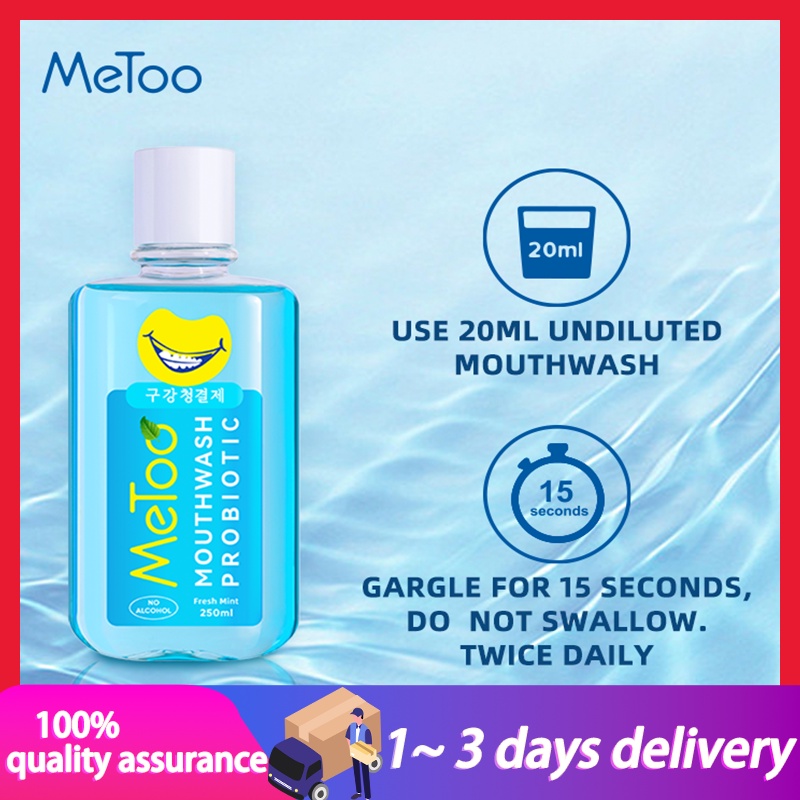 Metoo Mouthwash /MetooAntibacterial LastingFreshMouthwash /Metoo Bad