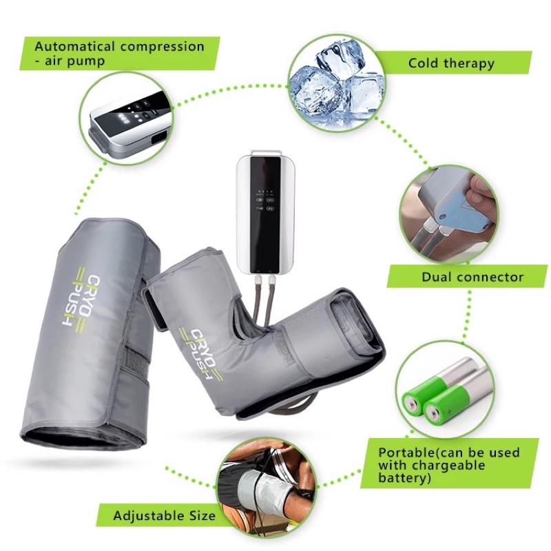 Cryopush Cold Compression Unit (knee & Ankle) Shopee Philippines