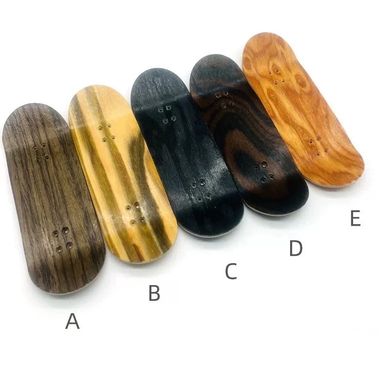 Professional 34mm Fingerboard Deck 5 Layer Canadian Maple Wood Mini