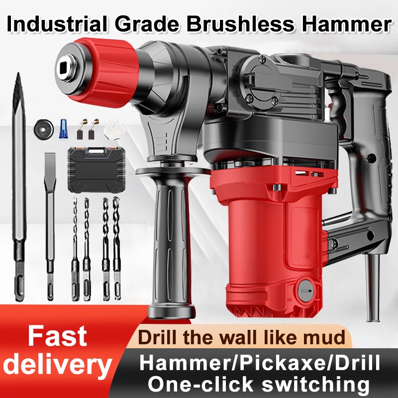 Demolition Hammer / Chipping Gun 2200W Rotary Hammer Drill High Power