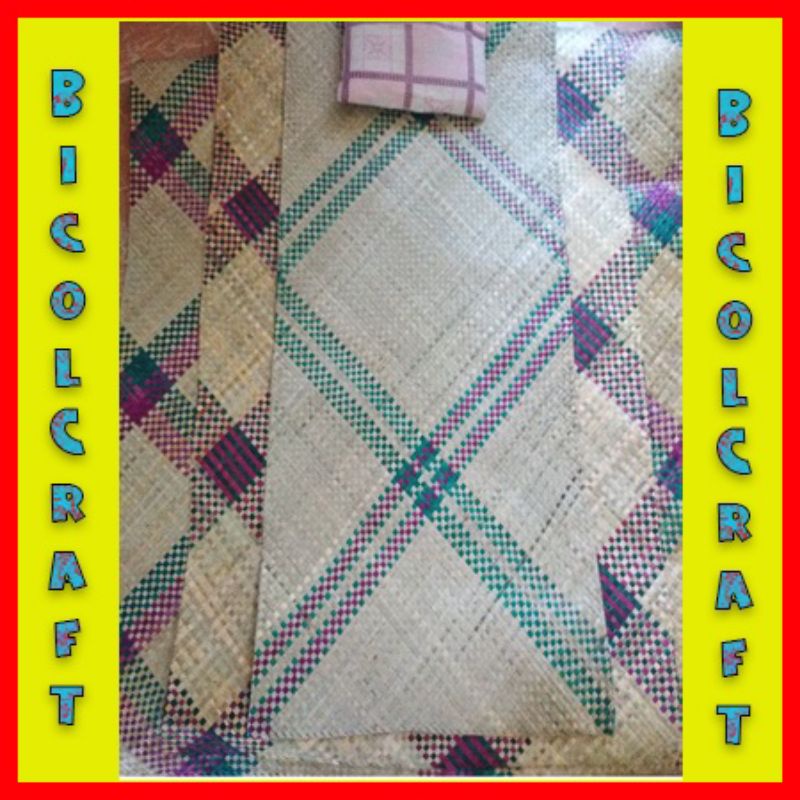 Banig Native Sleeping Mat (Karagumoy) from Bicol FREE Round Pamaypay