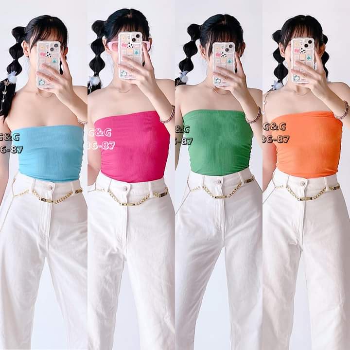 BASIC TUBE TOP, Z@RA TUBE TOP | Shopee Philippines