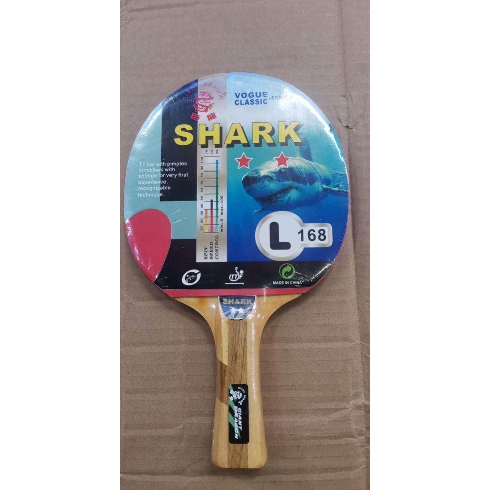 Giant Dragon EnergySeries 2 Star Shark Table Tennis Racket for Leisure