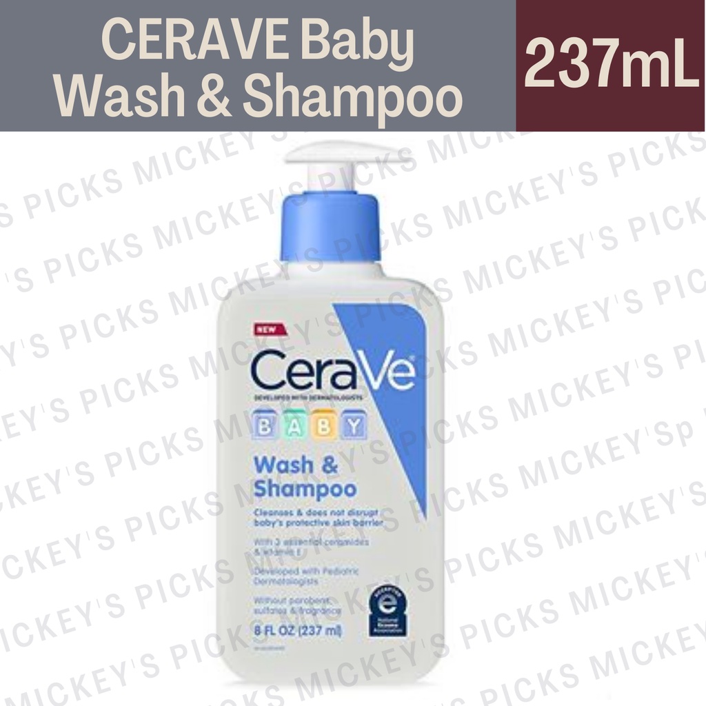 CeraVe Baby Wash & Shampoo 2in1 TearFree Baby Wash for Baby Skin