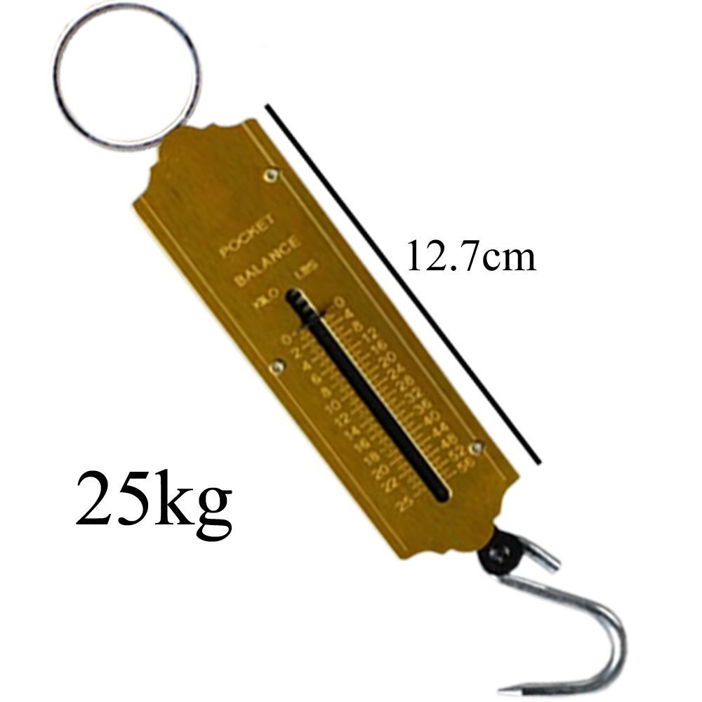 J.C 25kg Spring Mechanical Scale Home Hanging Kitchen HandHeld Scale