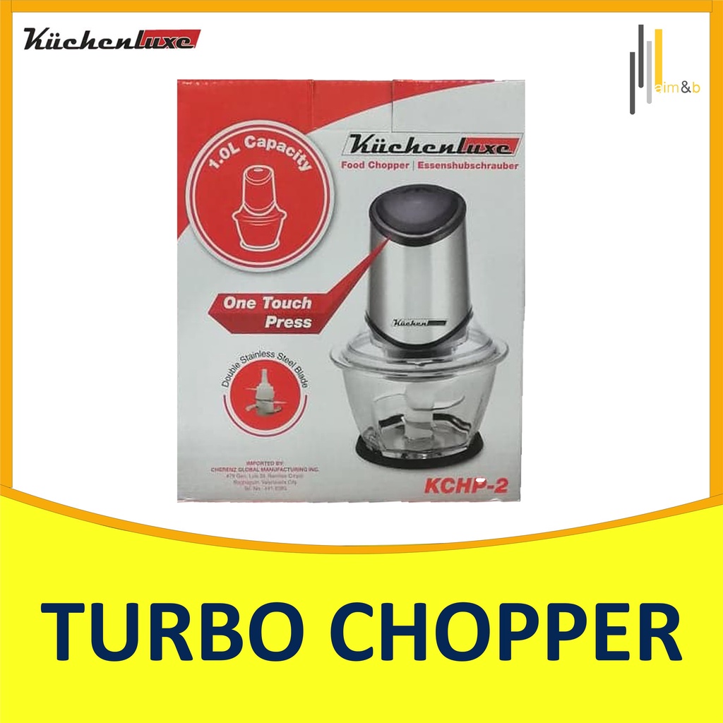 Kuchenluxe Turbo Food Chopper Chopper Grinder Chopper Onion Garlic