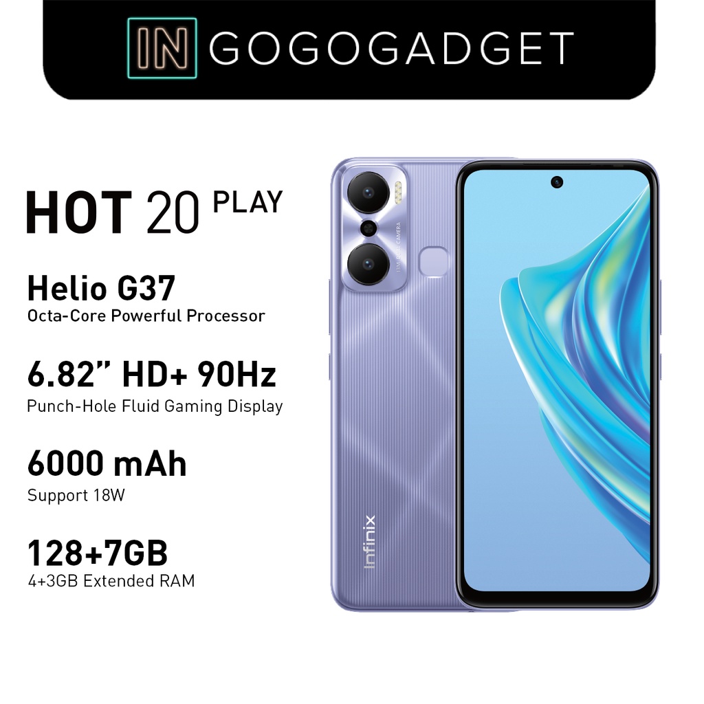 Infinix Hot Play Gb Gb Year Local Warranty Shopee Philippines