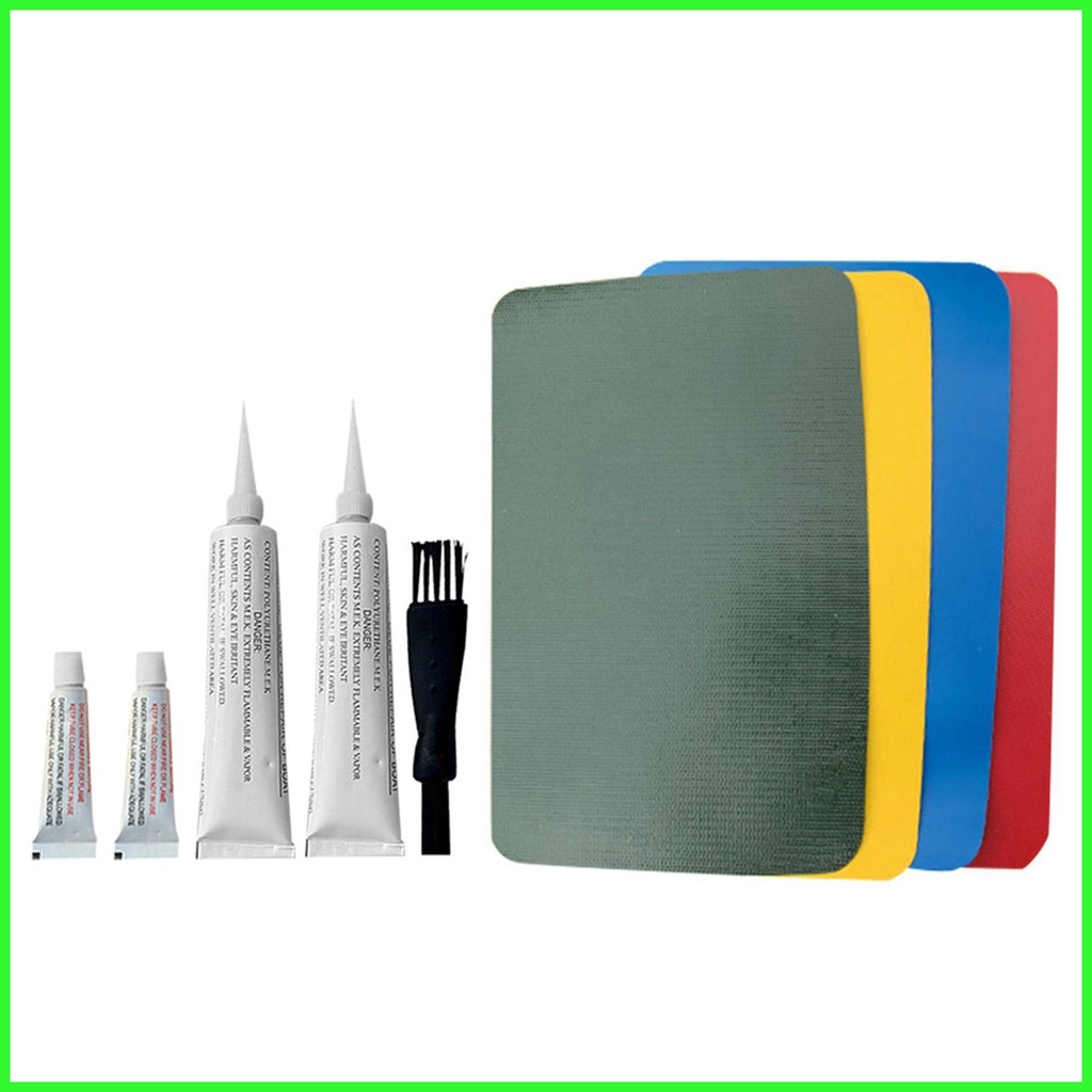 PVC Patch Repair Kit 9PCS Puncture Repair Kit Waterproof Pool Patches