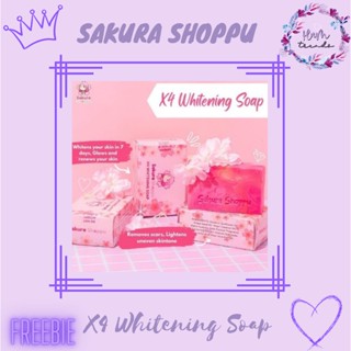 SAKURA X4 Whitening (135G) with freebie