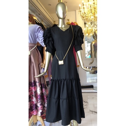 BKK DRESS WITH FLOWER SLEEVE DESIGN | Shopee Philippines