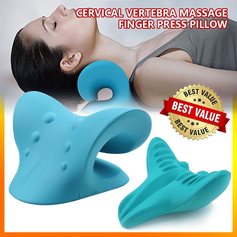 Cervical Pillow Spine Stretch Gravity Muscle Relaxation Traction Neck