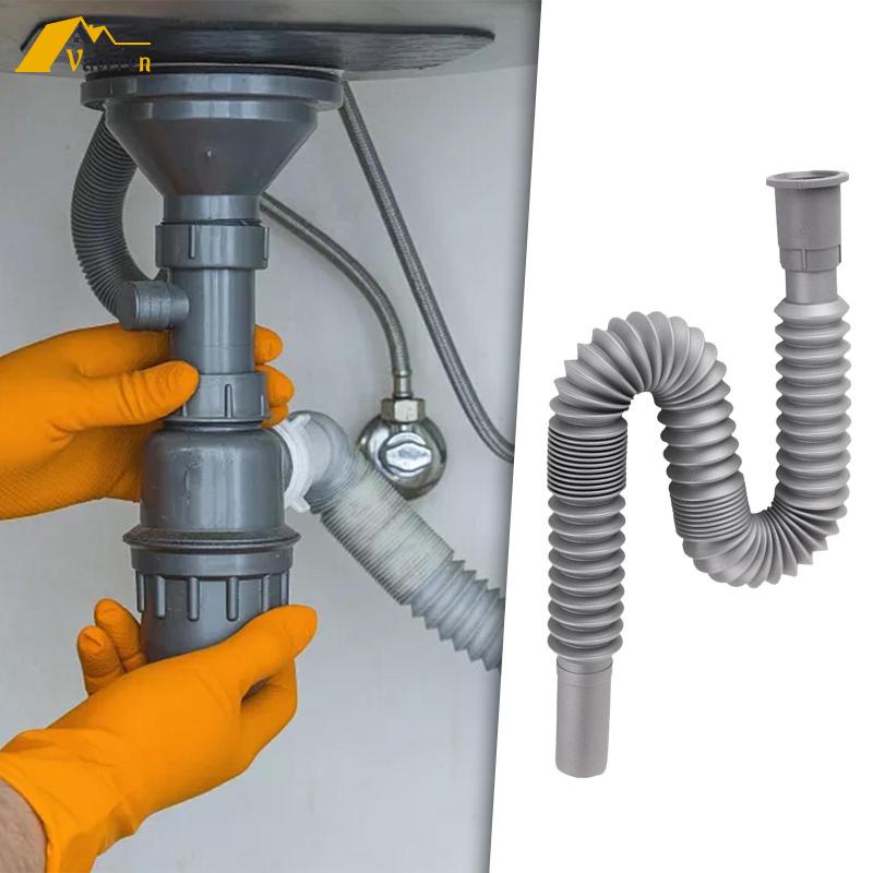 [Muye11] Bathroom Sink Expanded Drain Pipe Flexible Tube ,Expanding
