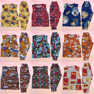 Terno Sando Jogger Kids 1-9 Yrs Old (Choose Your Print & Size)