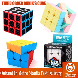 【Ready stock】 3*3/4*4/5*5 Pyramid ubik's Cube Hot Macaron Toy Cube Macaron Color Game Professional