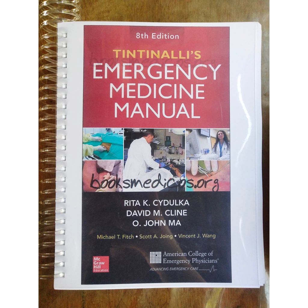 Tintinalli's Emergency Medicine Manual 8th Edition | Shopee Philippines