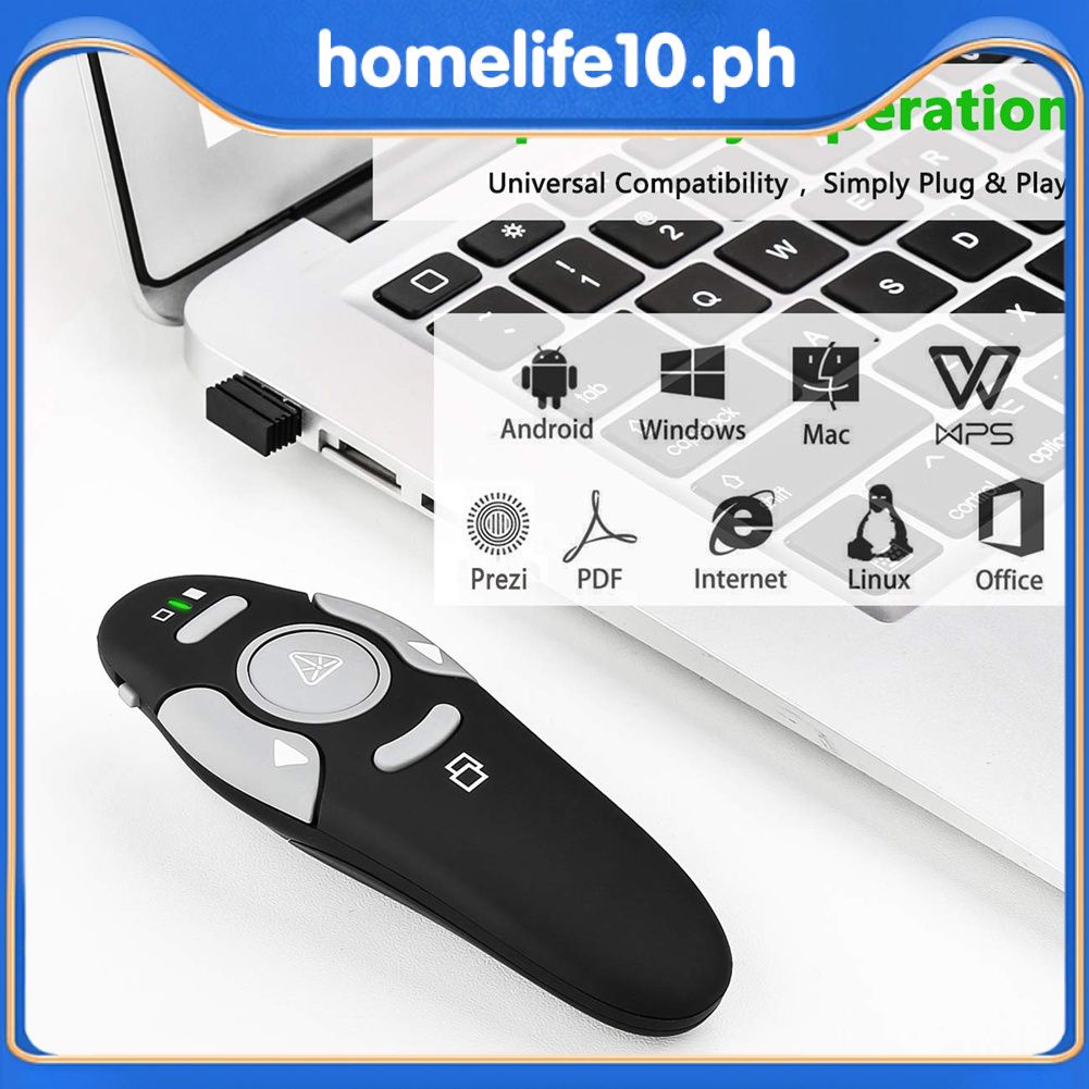 Wireless Ppt Remote Control Pen Presenter Powerpoint Ppt Clicker