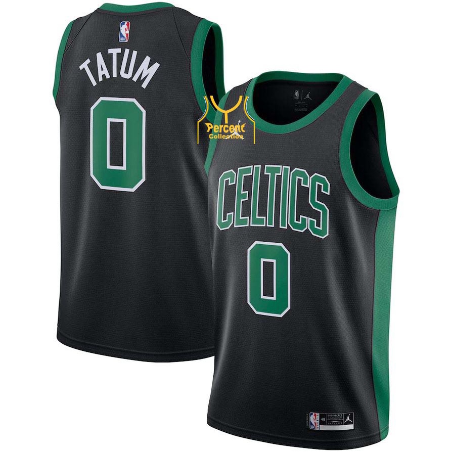 Boston Celtics Jayson Tatum NBA Kelly Green Jersey Basketball Sando ...