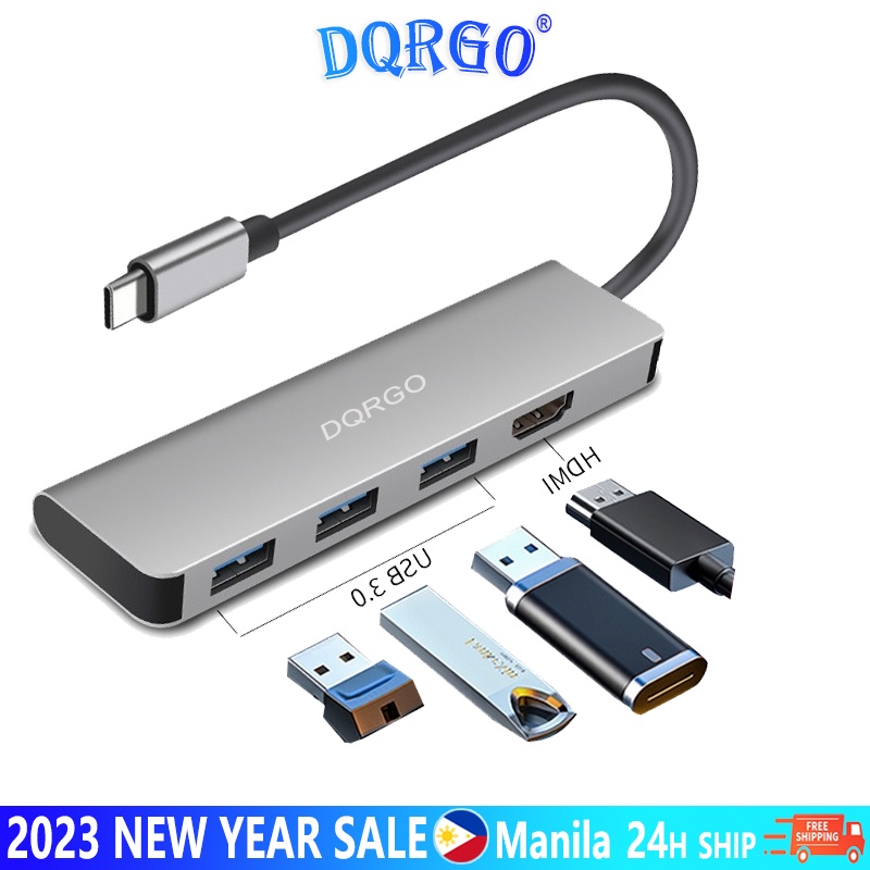 Multi USB 3.0 Hub Type C USB Port Hub High Speed Splitter Port