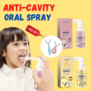 Baby Oral Spray Anti Cavity For Kid Baby Tooth Cleaning Toothache Spray for Kids 1-12 Year Old