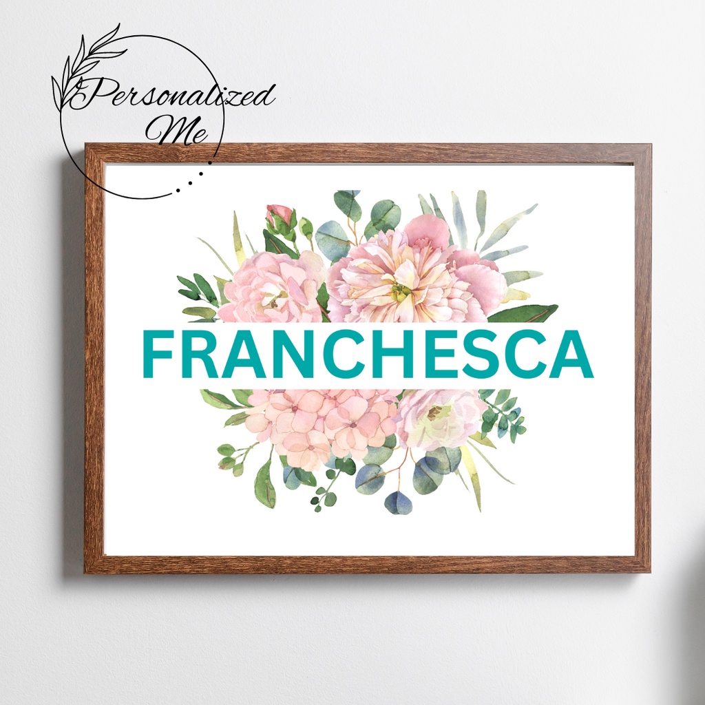 Personalized Name Wall Decoration for home decor, gifts for debut, birthdays and any holiday