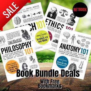 [BOOKS ON SALE] #1Philosophy 101 #2 Psych 101 #3 Anatomy 101 #4 Ethics 101 (PAPERBACK)