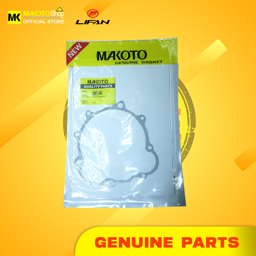 Lifan Gasket Crankcase Cover, LH (LF150A/B/GY) Shopee Philippines
