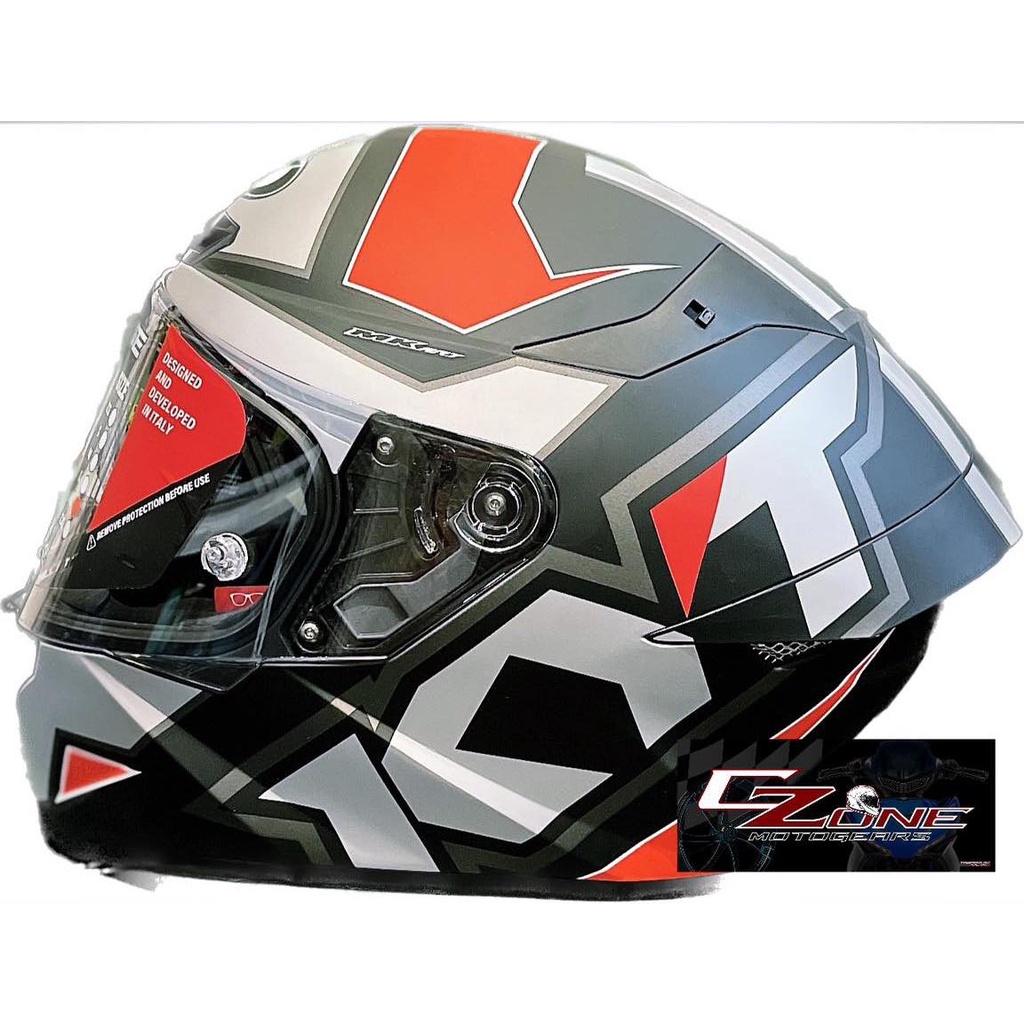 KYT TTC ELECTRON HELMET GREY RED Shopee Philippines