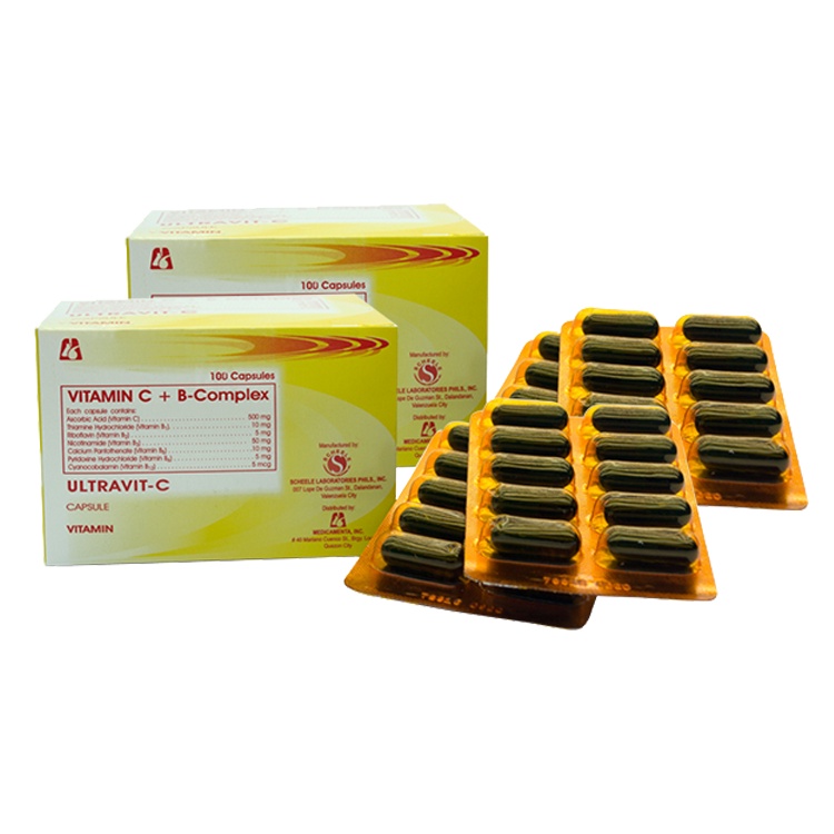 UltravitC Vitamin C + [500m] Box of 100s Shopee Philippines