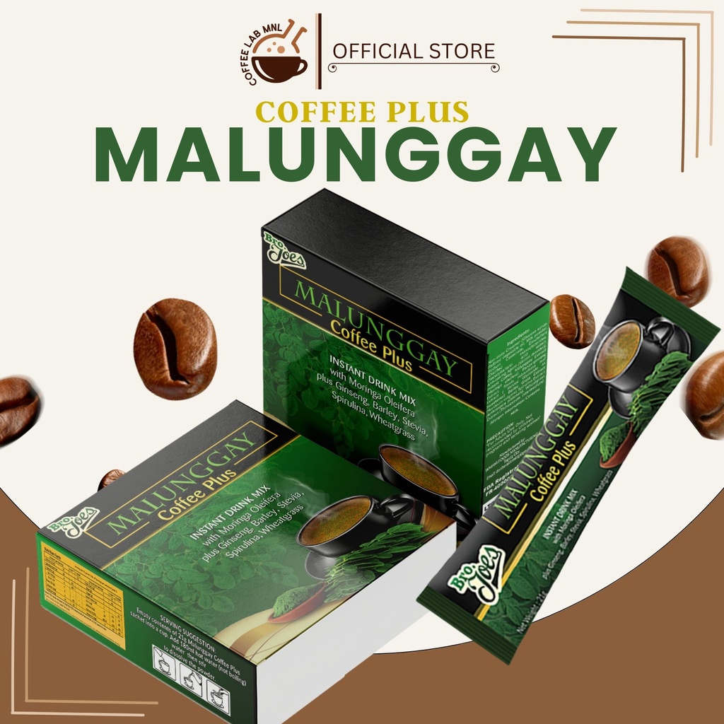 Coffee Lab Bro Joe's Malungay Coffee 1 Box 10 Sachets Shopee Philippines