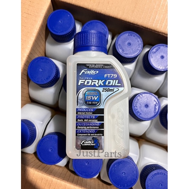 FAITO RACING FORK OIL 15W 250ML Shopee Philippines