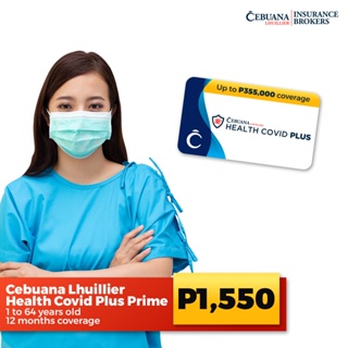 Cebuana Lhuillier Health Insurance Covid Plus Prime + Dengue + Personal Accident | 1-64 years old