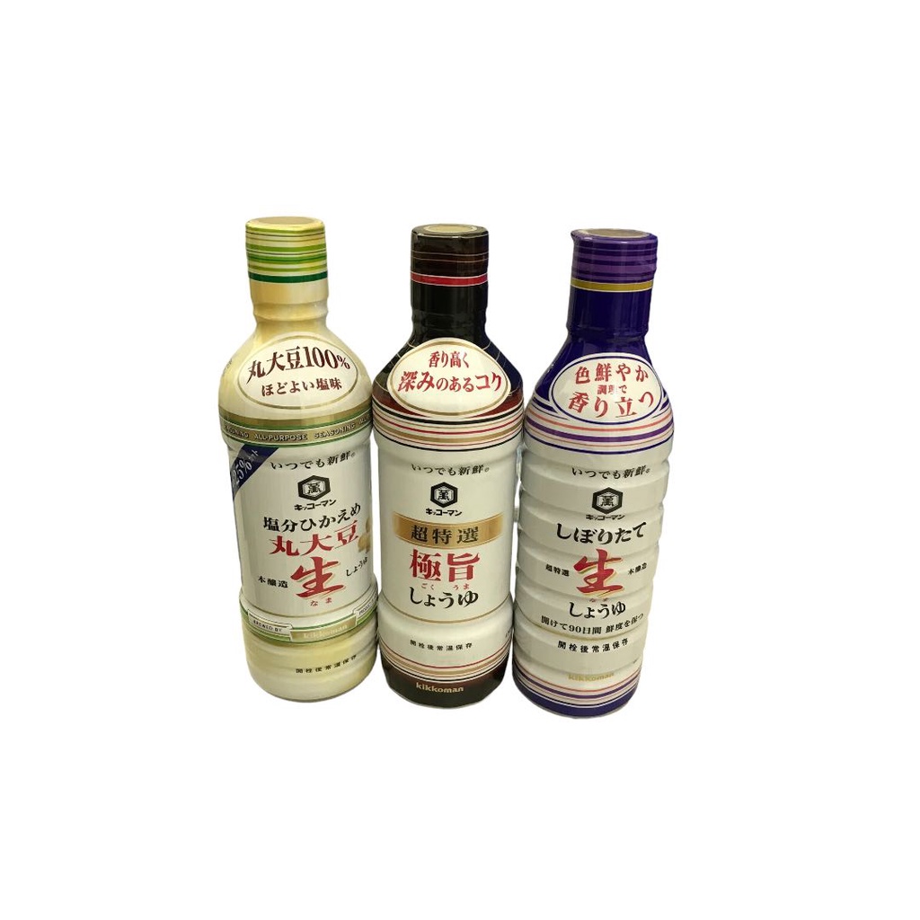 CMH Kikkoman Soy Sauce Fresh Soy sauce Salt seaweed & raw soy Sauce