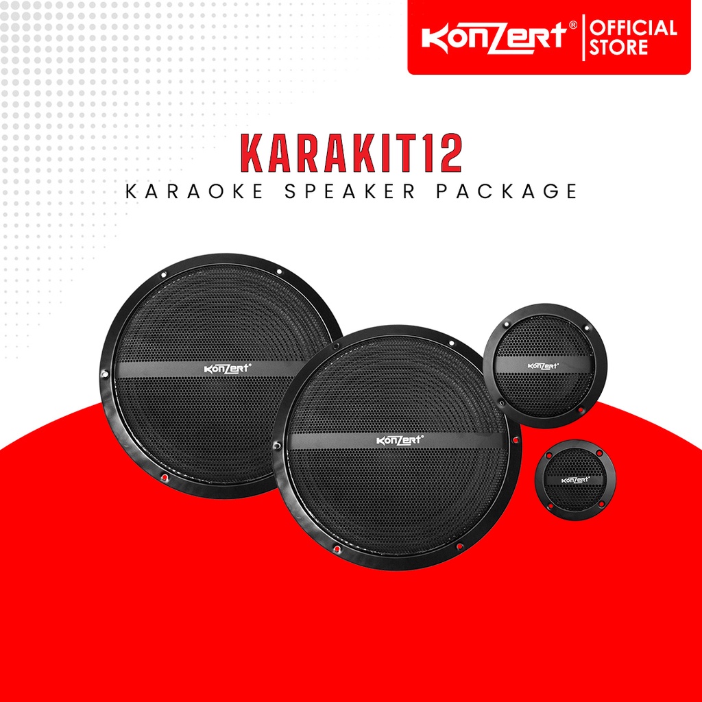 Konzert KARAKIT 12 Karaoke Speaker Package Shopee Philippines
