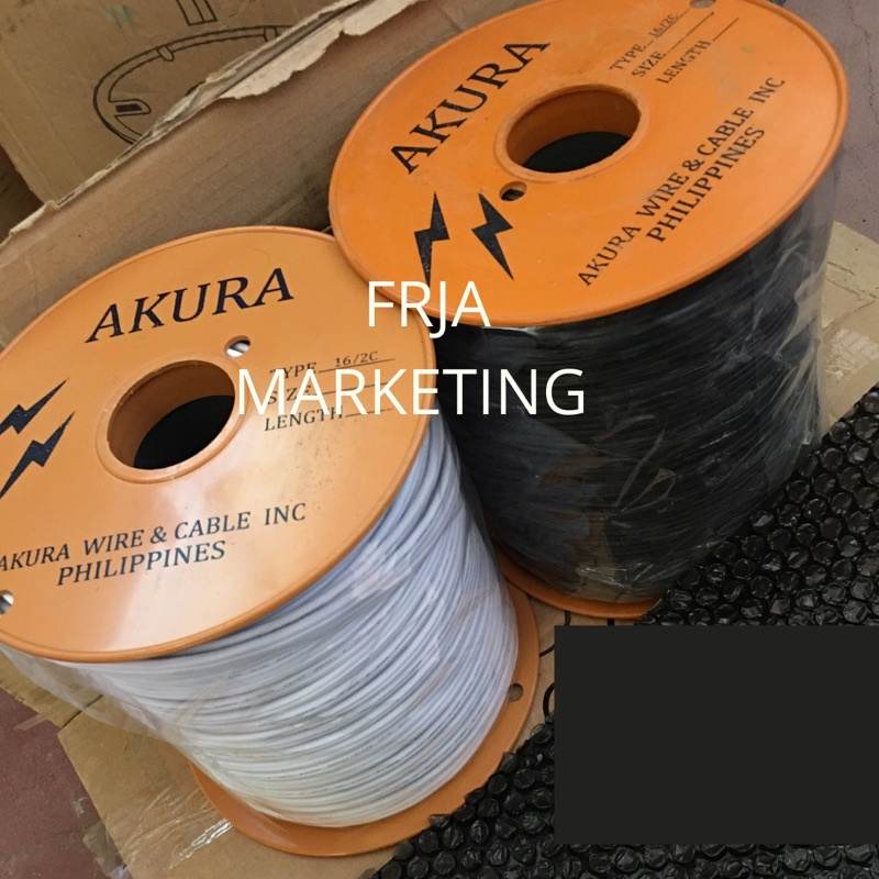 Wire Flatcord Electrical Akura Brand Roll Shopee Philippines