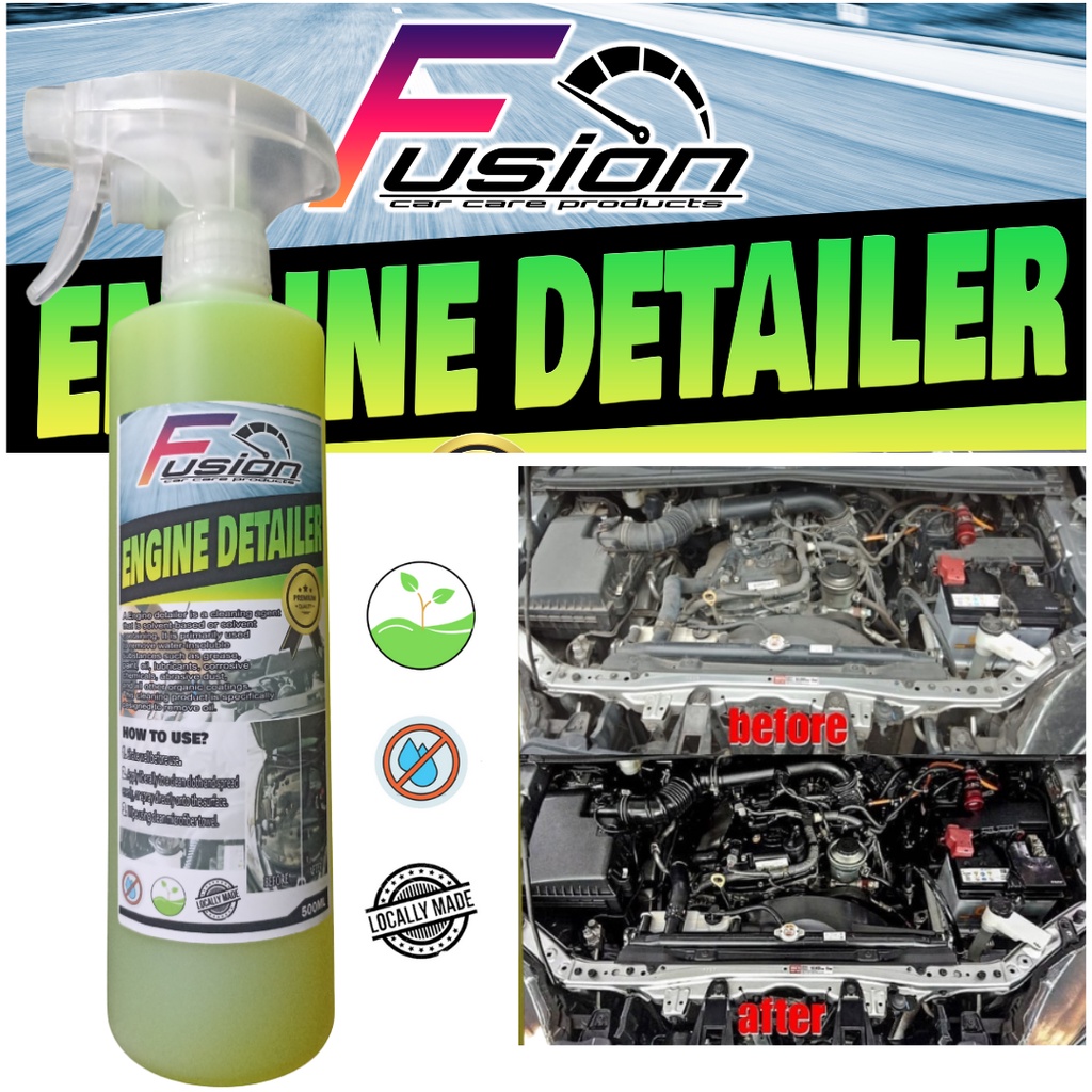 Fusion Engine Detailer wash Premium Degreaser 500mL cleaning engine