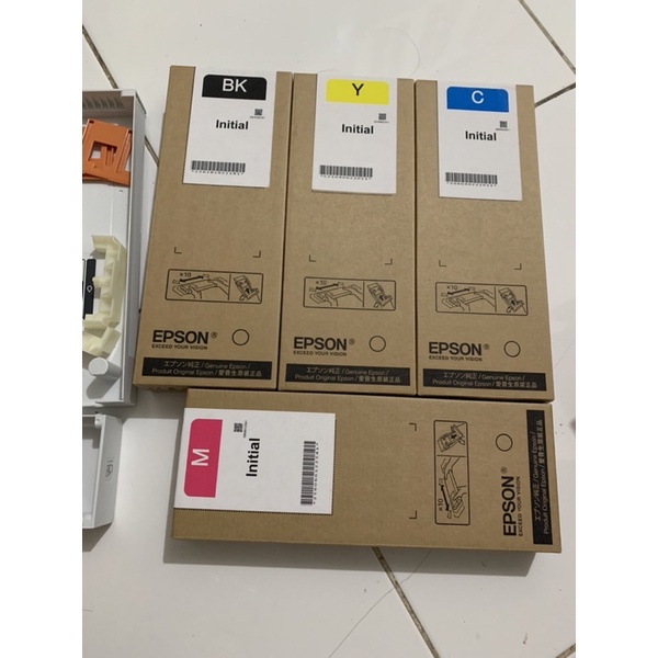 Genuine Epson Wf C5290 Initial Ink Shopee Philippines 7541