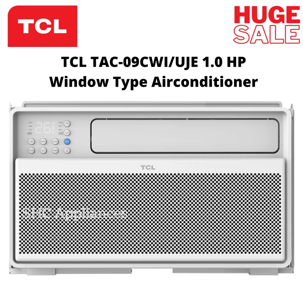 TCL TAC09CWI/UJE 1.0 HP Window Type Airconditioner Shopee Philippines